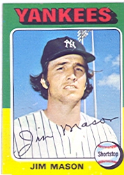 1975 Topps Baseball Cards      136     Jim Mason